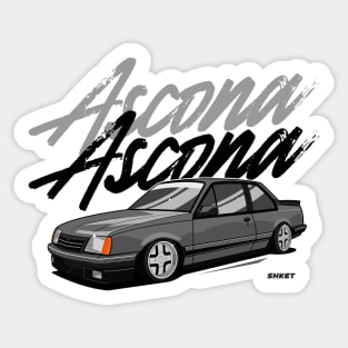 Ascona classic Sticker